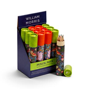 Large Colouring Pencil Tube - William Morris