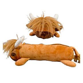 Plush Pencil Case - Highland Coo Plush Pencil Case - Highland Coo