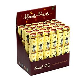 Large Colouring Pencil Tube - Lisa Parker Hocus Pocus Cat Large Colouring Pencil Tube - Lisa Parker Hocus Pocus Cat