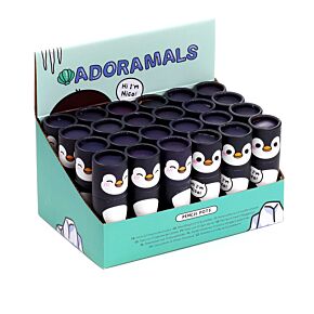 Colouring Pencil Tube - Adoramals Penguin