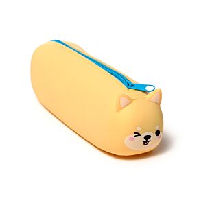 Silicone Pencil Case - Adoramals Shiba Inu Dog