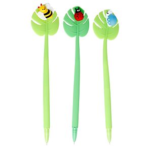Botanical Gardens Bumble Bee, Ladybird and Snail Leaf Fine Tip Pen Botanical Gardens Bumble Bee, Ladybird and Snail Leaf Fine Tip Pen