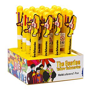 Multi Colour Pen (6 Colours) - The Beatles Yellow Submarine Multi Colour Pen (6 Colours) - The Beatles Yellow Submarine