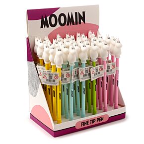 Fine Tip Pen with Topper - Moomin Fine Tip Pen with Topper - Moomin