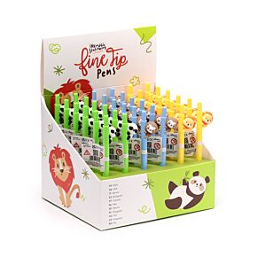 Fine Tip Pen with Topper - Hug Me Zooniverse