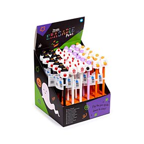 Erasable Pen with PVC Topper - Spooky Erasable Pen with PVC Topper - Spooky