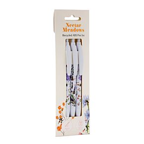 Recycled ABS 3 Piece Pen Set - Nectar Meadows Recycled ABS 3 Piece Pen Set - Nectar Meadows