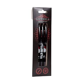 Recycled ABS 3 Piece Pen Set - Gothica