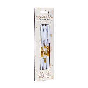 Recycled ABS 3 Piece Pen Set - Jan Pashley Stag