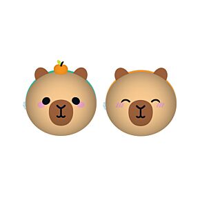 Plush Change Purse - Adoramals Capybara Plush Change Purse - Adoramals Capybara