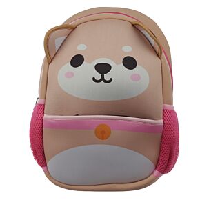 Kids School Neoprene Rucksack Backpack - Adoramals Shiba Inu Dog