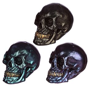 Gothic Iridescent Skull Ornament Gothic Iridescent Skull Ornament