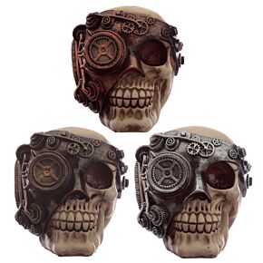 Fantasy Steampunk Skull Ornament Fantasy Steampunk Skull Ornament