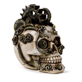 Steampunk Skull - Cogs and Springs Steampunk Skull - Cogs and Springs