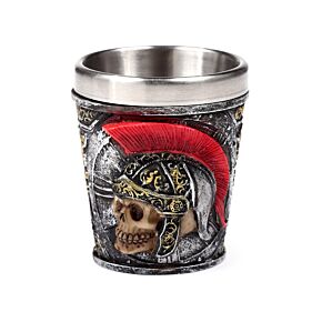 Decorative Shot Glass - Roman Soldier