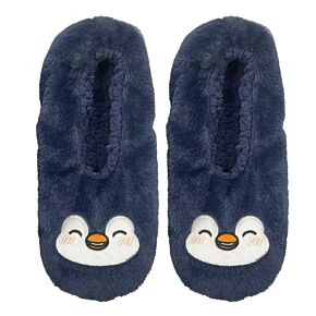 Plush Slippers Anti-Slip Slip On (EU39-41/UK6-8) - Adoramals Penguin Plush Slippers Anti-Slip Slip On (EU39-41/UK6-8) - Adoramals Penguin