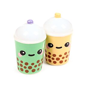 Ceramic Salt & Pepper Set - Boba & Matcha Bubble Tea Foodiemals