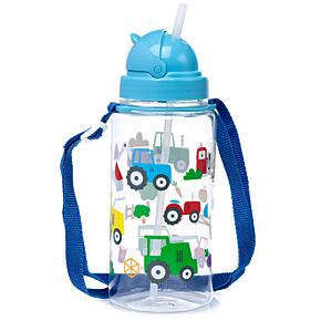 Children's Shatterproof Water Bottle 450ml - Little Tractors Children's Shatterproof Water Bottle 450ml - Little Tractors