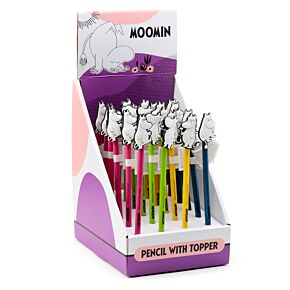 Pencil with PVC Topper - Moomin
