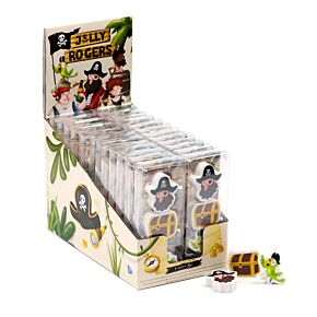 Eraser 3 Piece Set - Jolly Rogers Pirate Eraser 3 Piece Set - Jolly Rogers Pirate
