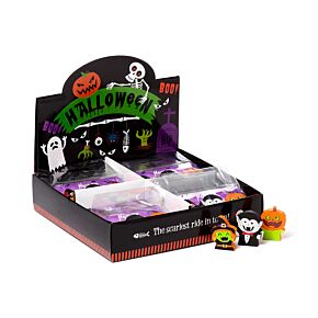 Eraser 3 Piece Set - Witch, Vampire & Pumpkin