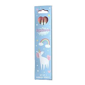 Rainbow Pencil Set of 2 - Unicorn Magic