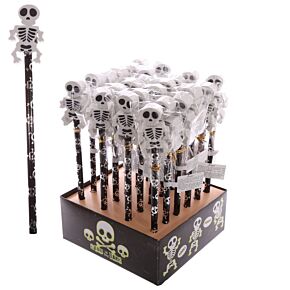 Novelty Kids Skeleton Design Pencil and Eraser
