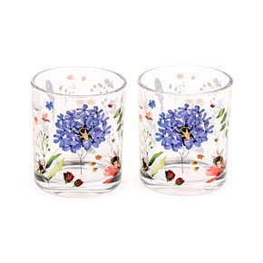 Glass Tumbler Set of 2 250ml - Nectar Meadows