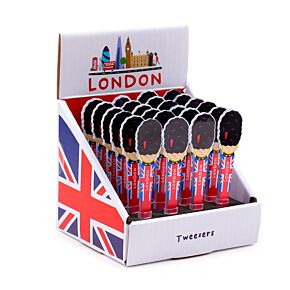 Shaped Tweezers - London Tour Guardsman