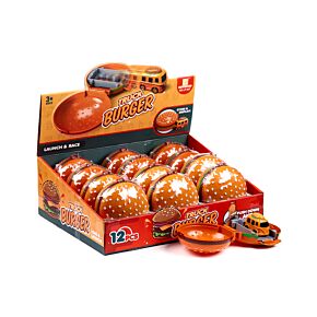 Press & Launch Action Toy - Hamburger Truck Press & Launch Action Toy - Hamburger Truck