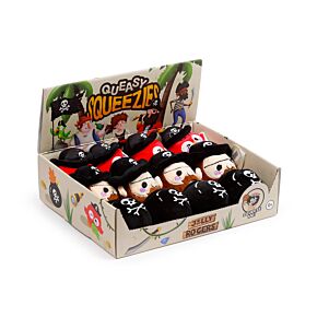 Queasy Squeezies Fidget Toy - Jolly Rogers Pirate Queasy Squeezies Fidget Toy - Jolly Rogers Pirate