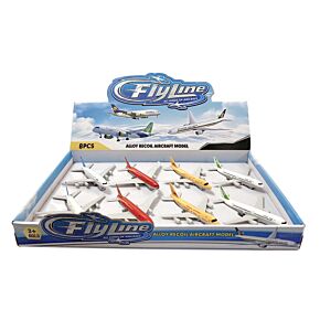Pull Back Action Toy - Flyline Jet Aeroplane Pull Back Action Toy - Flyline Jet Aeroplane