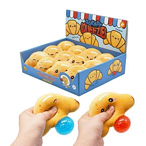 Queasy Squeezies Large Fidget Toy - Foodiemals Boulangerie