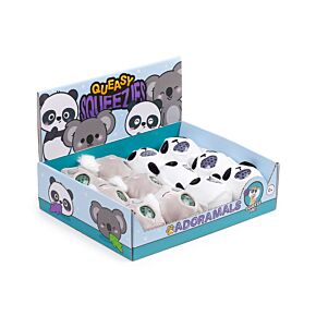 Queasy Squeezies Fidget Toy - Adoramals Zoo Panda & Koala Queasy Squeezies Fidget Toy - Adoramals Zoo Panda & Koala