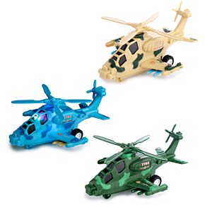 Kids Friction Light & Sound Action Toy - Helicopter Kids Friction Light & Sound Action Toy - Helicopter