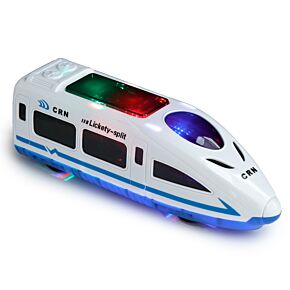 Kids Friction Light & Sound Action Toy - High Speed Train Kids Friction Light & Sound Action Toy - High Speed Train