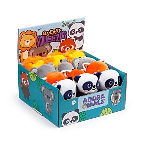 Queasy Squeezies Large Fidget Toy - Adoramals Zoo Mix 1