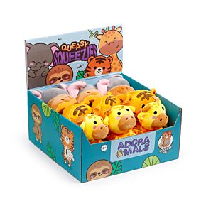 Queasy Squeezies Large Fidget Toy - Adoramals Zoo Mix 2
