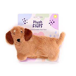 Microwavable Plush Lavender Heat Pack - Sausage Dog