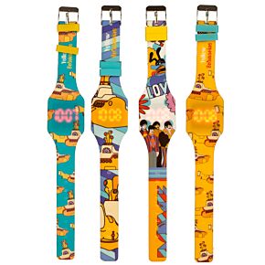Silicone Digital Watch - Yellow Submarine