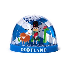 Collectable Snow Storm (Medium) - Scotland Souvenir