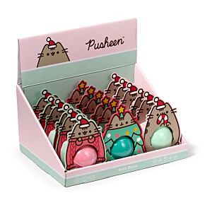 Handmade Bath Bomb in Shaped Gift Box - Christmas Pusheen the Cat Handmade Bath Bomb in Shaped Gift Box - Christmas Pusheen the Cat
