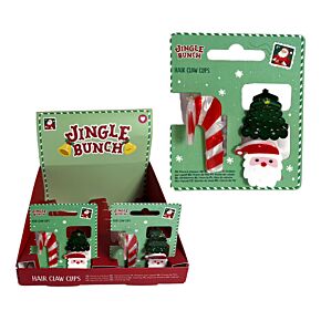 Hair Claw Clip Set of 3 - Christmas Jingle Bunch