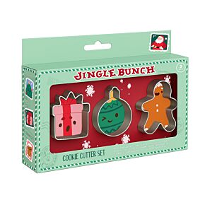 Cookie Cutter Set of 3 - Jingle Bunch Christmas Cookie Cutter Set of 3 - Jingle Bunch Christmas