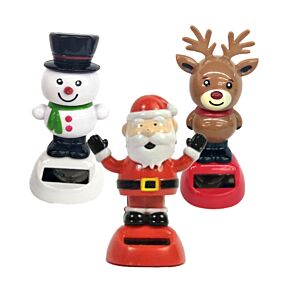 Solar Pal - Christmas Jingle Bunch Santa, Snowman & Reindeer Solar Pal - Christmas Jingle Bunch Santa, Snowman & Reindeer