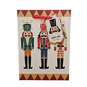 Christmas Gift Bag (Medium) - Christmas Nutcracker