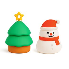 Sleep Lamp Night Light & Hanging Strap - Jingle Bunch Christmas