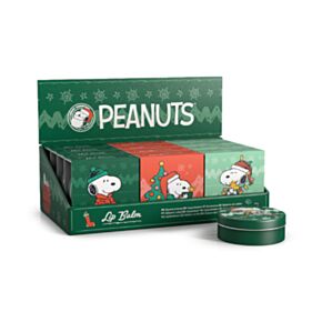 Lip Balm in a Tin - Peanuts Christmas Snoopy & Woodstock