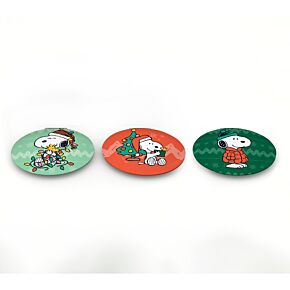 Peanuts Christmas Snoopy & Woodstock Compact Mirror