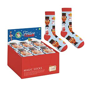 Compressed Magic Socks - Festive Friends Christmas Nutcracker